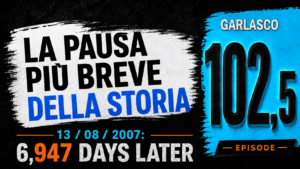 LA PAUSA PIU' BREVE DELLA STORIA